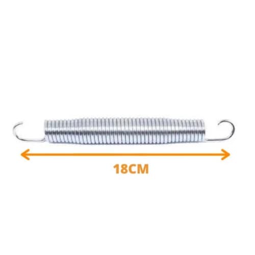 KIT COM 20 MOLAS CAMA ELÁSTICA 18 CM SUPER RESISTENTE, REPOSIÇÃO GARANTIR A SEGURANÇA DAS CRIANÇAS