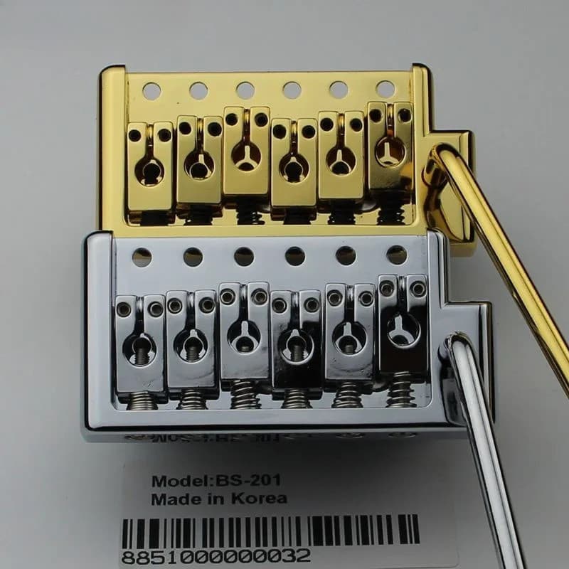 ST-Estilo Vintage Tremolo Guitarra Ponte Peças De Para De Substituição Elétrica