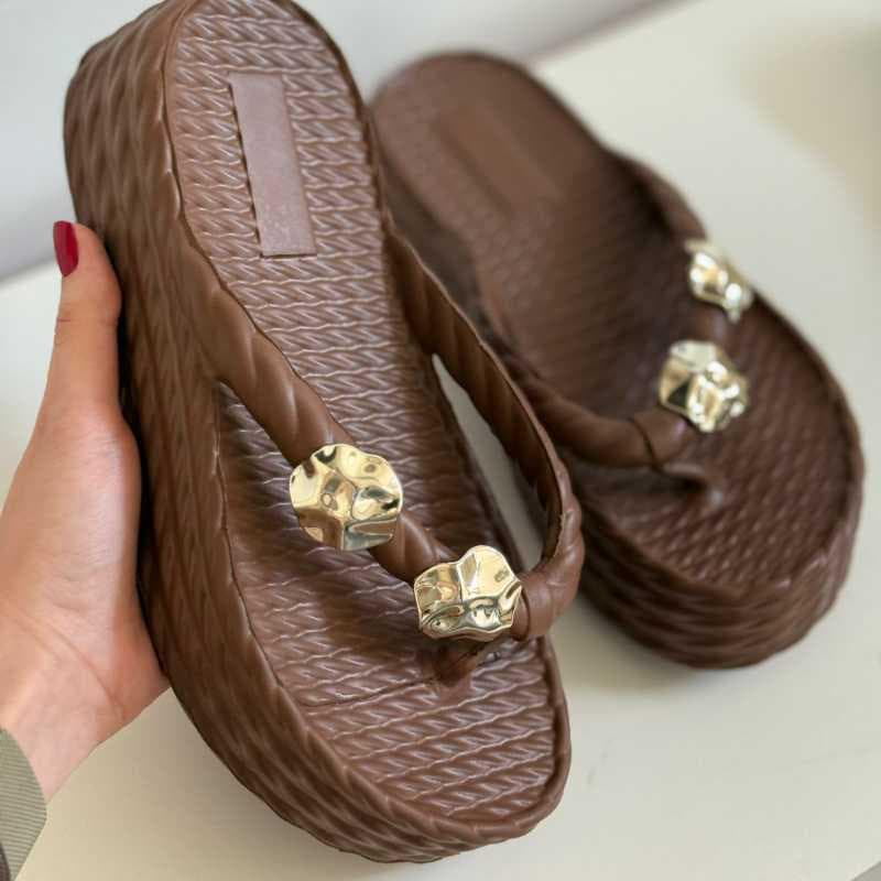 Chinelo Feminino Flip-Flop Brizza  Confortável Casual Leve