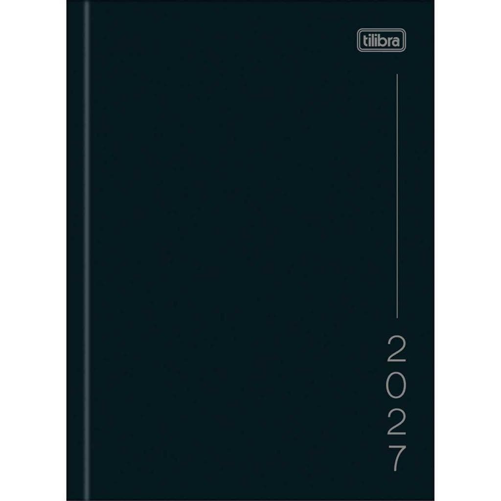 AGENDA COSTURADO 2027 DIARIA PEPPER PRETO TILIBRA