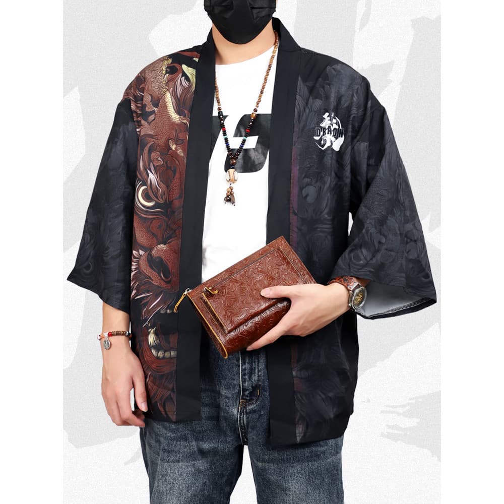 Nacional na moda nicho couro genuíno embreagem masculina artesanal Retro primeira camada de couro saco do telefone móvel