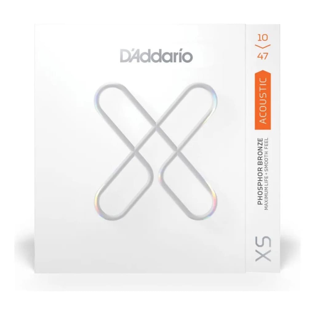 Encordoamento Para Violão D'Addario Aço Extra-Leve XSAPB1047