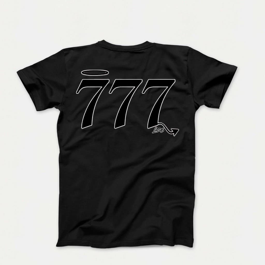 Camiseta Premium Streetwear 777 Skatista 100% Algodão Fio 30.1 Lançamento 2025 Latus