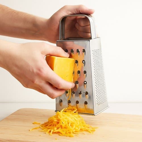 Ralador Multifuncional Inox Quatro Faces 23cm Legumes Queijo Vegetais