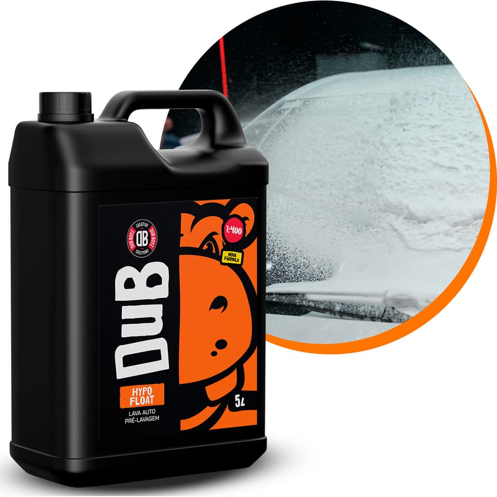 Dub Boyz Hypo Float Shampoo Automotivo Pré Lavagem 5L Lava Auto Alcalino Espuma Densa Carro Moto