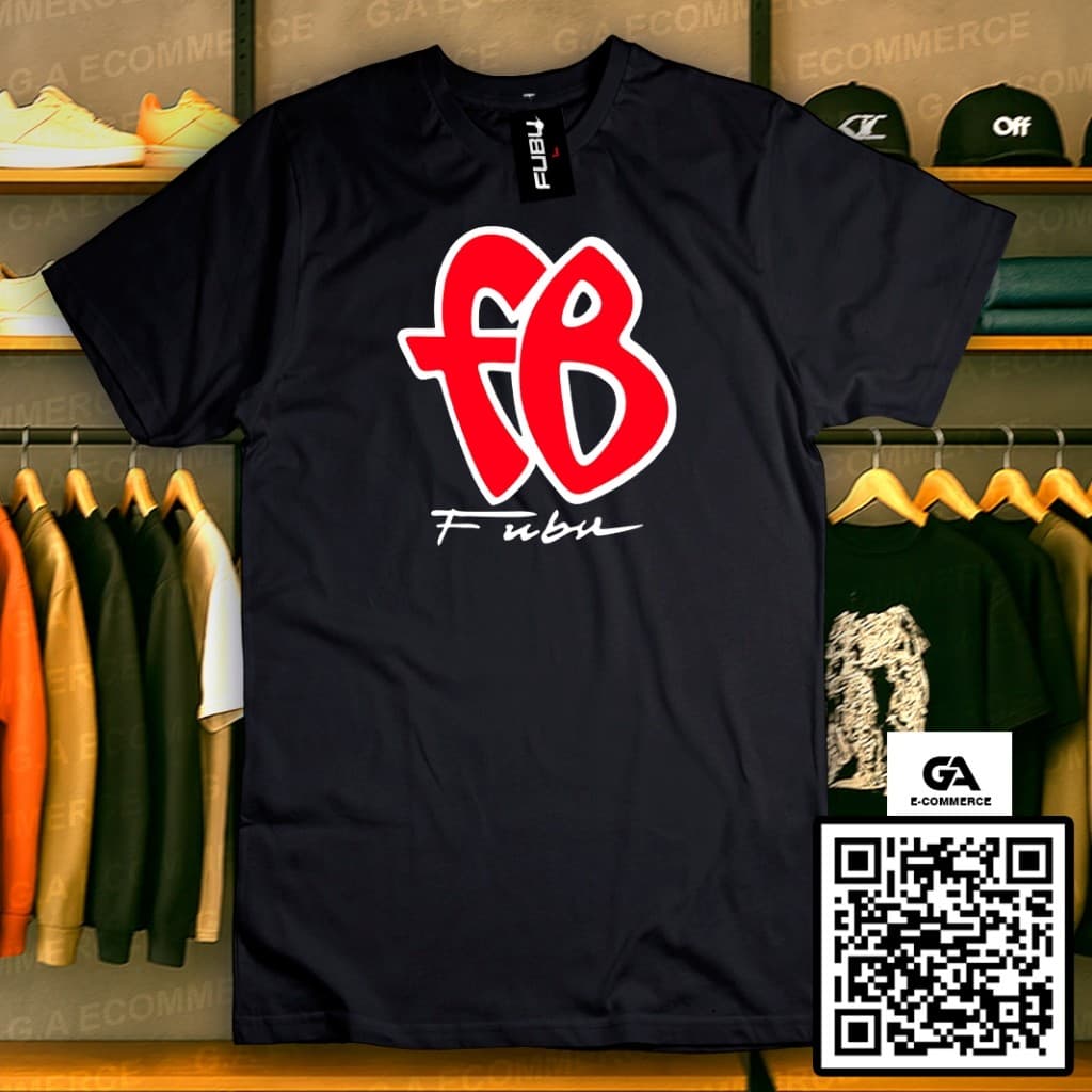 Camiseta Masculina FB Fubu Classic Old School Vintage Street Style Conforto Qualidade Cores Variadas