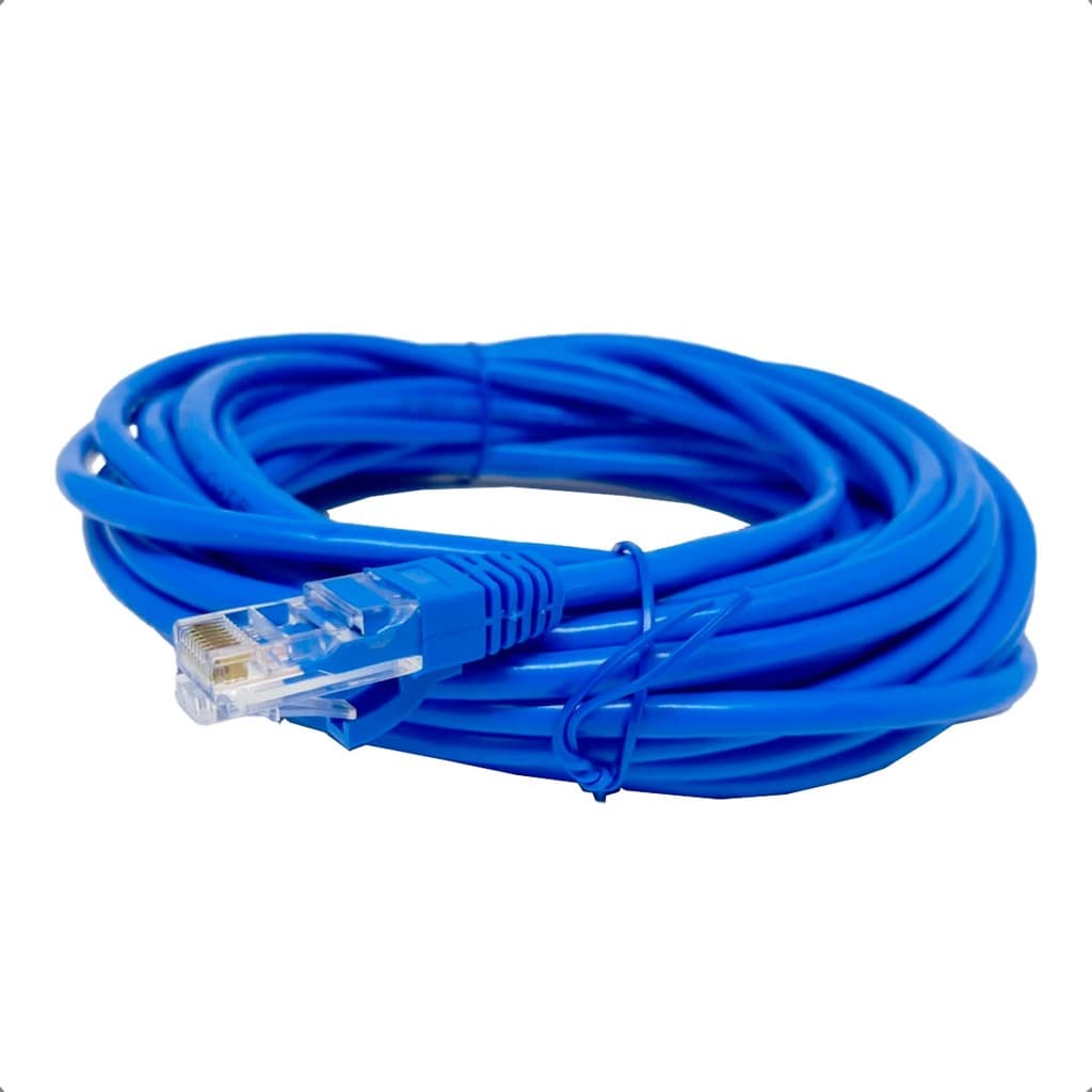 Cabo rede patch cord cat.5e 10m pc-ethu100bl 441050210010