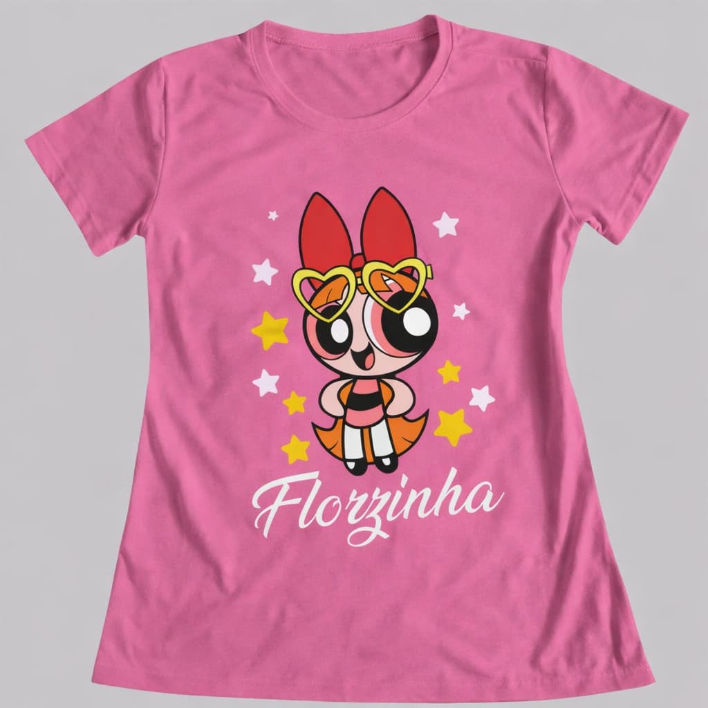 Camiseta Feminina T-shirt Meninas Super Poderosas