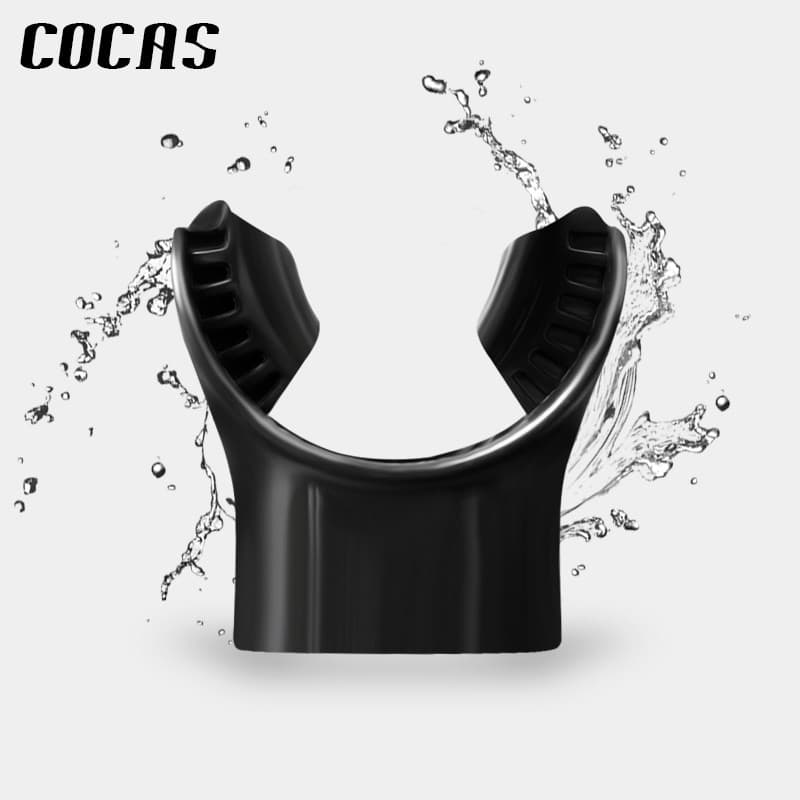 Universal Silicone tubo de respiração bocal respirador acessórios mergulho livre bico acessórios descartáveis