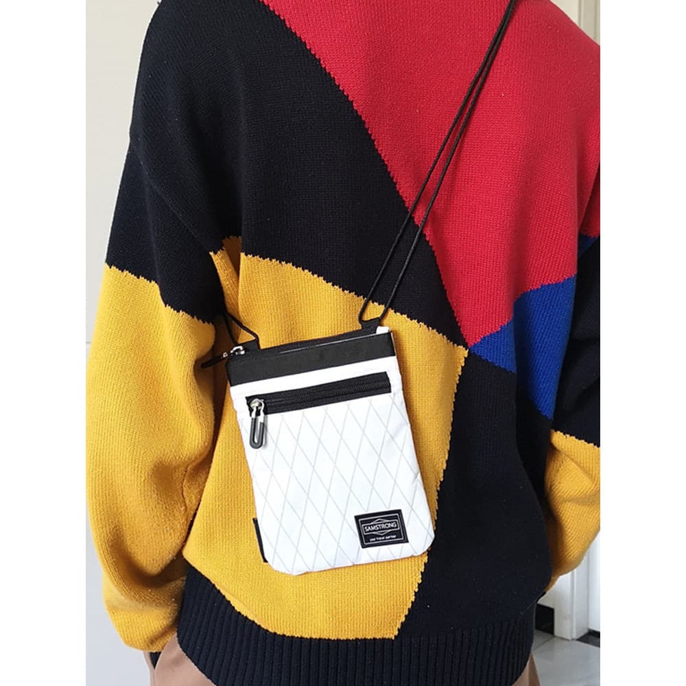 Bolsa mensageiro de ombro pequeno X-Pac masculino feminino leve japonês Mini carteira exclusiva bolsa de viagem para cel