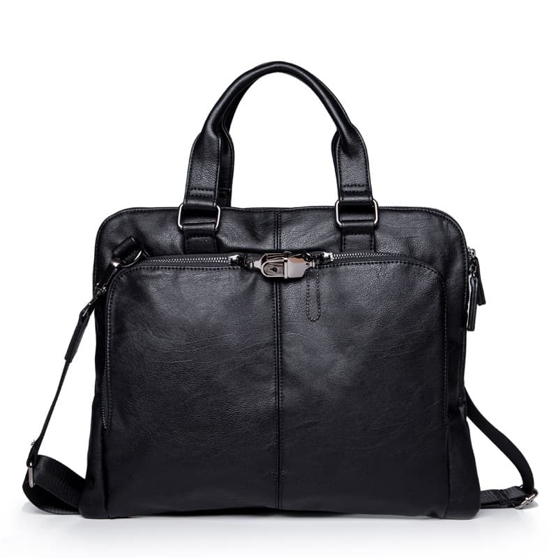 2025 novo estilo bolsa masculina de couro genuíno maleta de negócios Casual saco de um ombro Diagonal bolsa de couro mas
