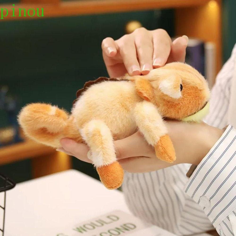 Brinquedo Para Répteis PINOU , Tamanho De 20 Cm Com Boneca De Pelúcia De Lagarto Colorido , Estilo Fofo