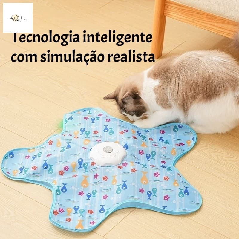 Brinquedo Elétrico Interativo Para Caça De Gatos-Bola Ocultar E Procurar Com Palitos Animais De Estimação