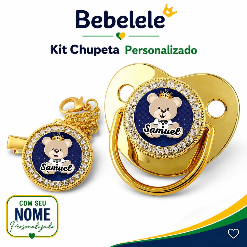 Chupeta para menino, personalizada com nome e foto, adequada para P (0-6 meses) chupeta personalizada com foto#￥