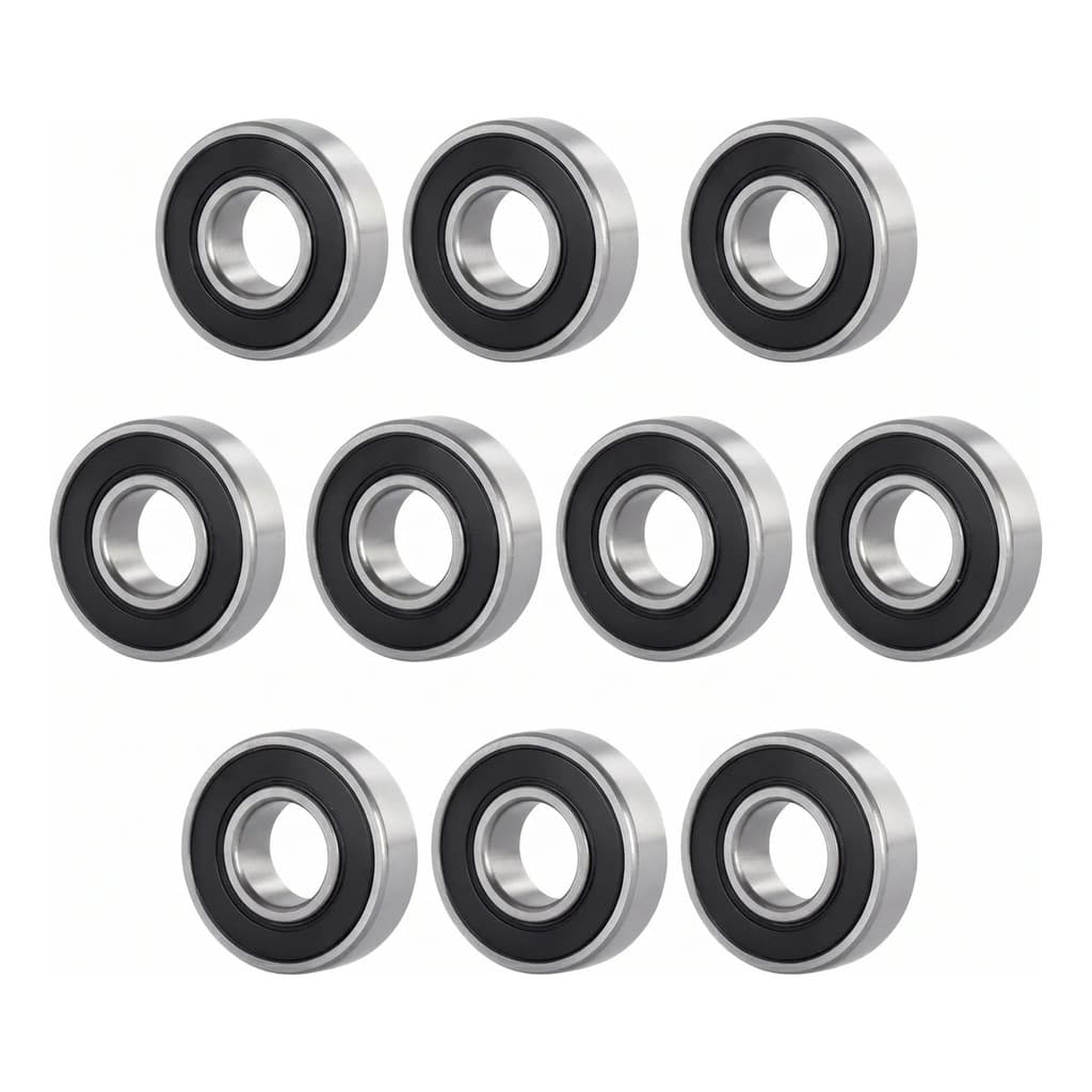 Kit 10 Rolamentos 6301 2RS Titan Fan Start 150 160 Roda Dianteira