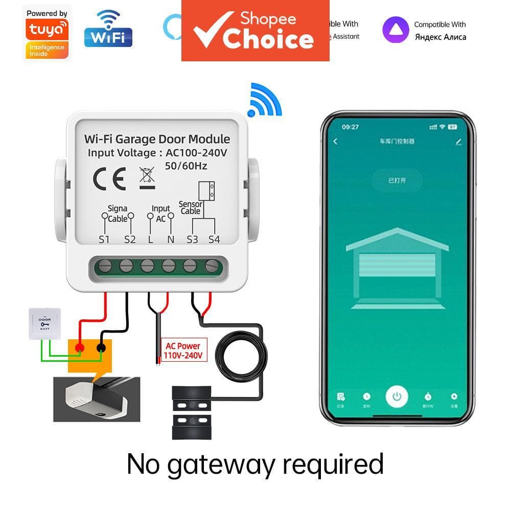 Para Tuya Inteligente WiFi Zigbee Mini Interruptor Multi-Canal Escondido Caixa Ligar/Desligar Dispositivo App Controle D