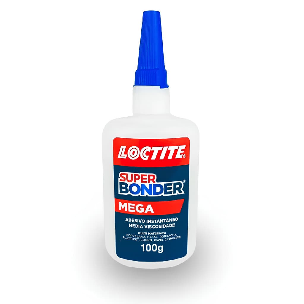 Cola Super Bonder Mega Adesivo Multiuso 100g Loctite