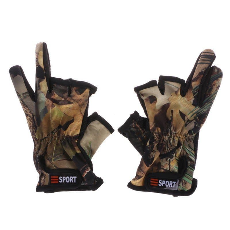Pesca Liw 3 Corte Antiderrapante Respirável Camuflagem/Esporte Ar
