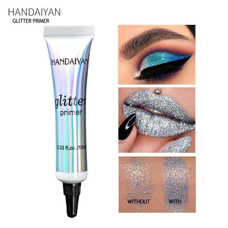 HANDAIYAN Lip Eye Face Multi-Função Lantejoulas Sombra Primer QQ7W
