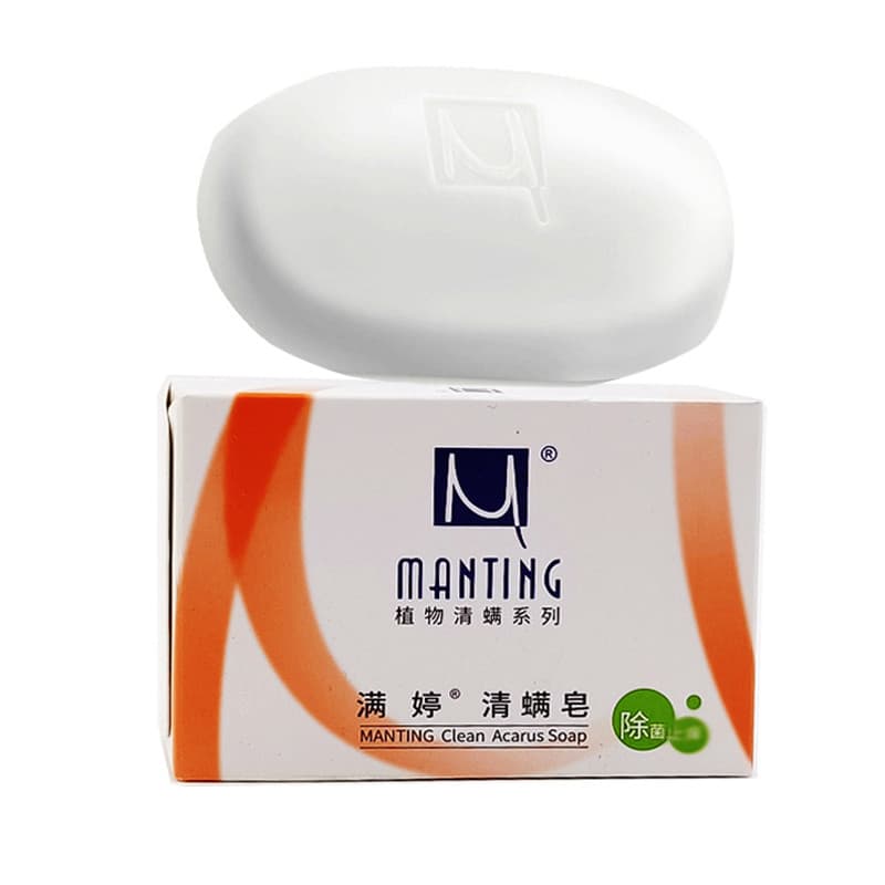 10 frete grátis sabonete Manting transparente para ácaros 100g sabonete para lavagem facial sabonete para banho