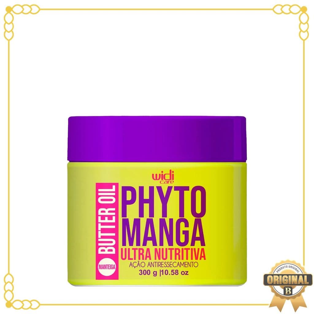 Máscara Capilar Phytomanga Butter Oil Ultranutritiva Widi Care 300 G