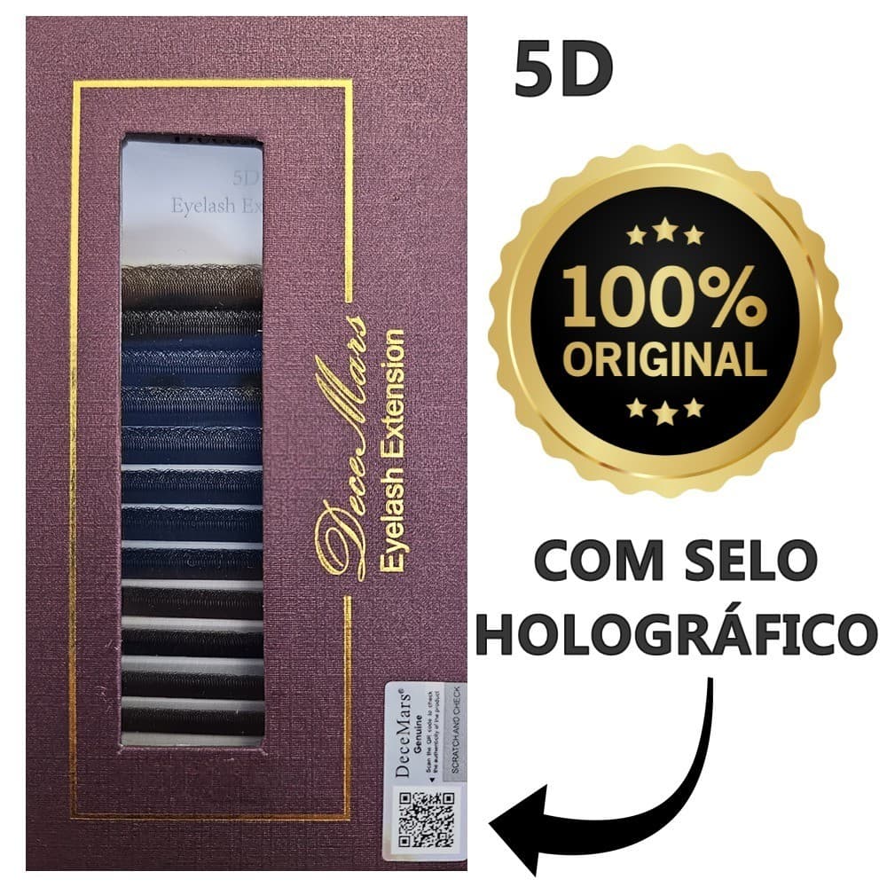 Cílios Decemars Fio W 5D C D Alongamento Extensão De Cílios Volume Egípcio Mega Envio Imediato..