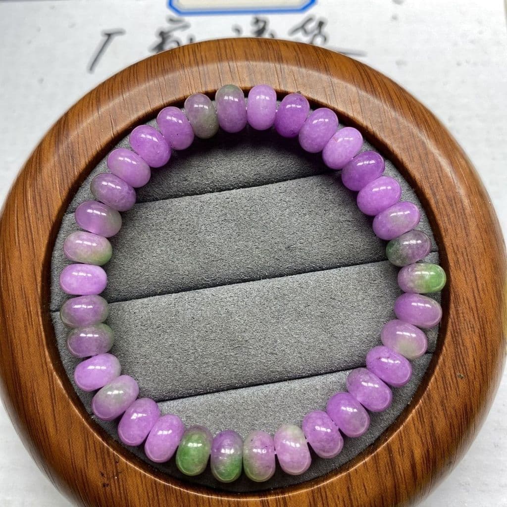 Seleção de quatro mares 8mm primavera colorido violeta sorte fortuna ábaco contas sementes de feijão Material de gelo ce