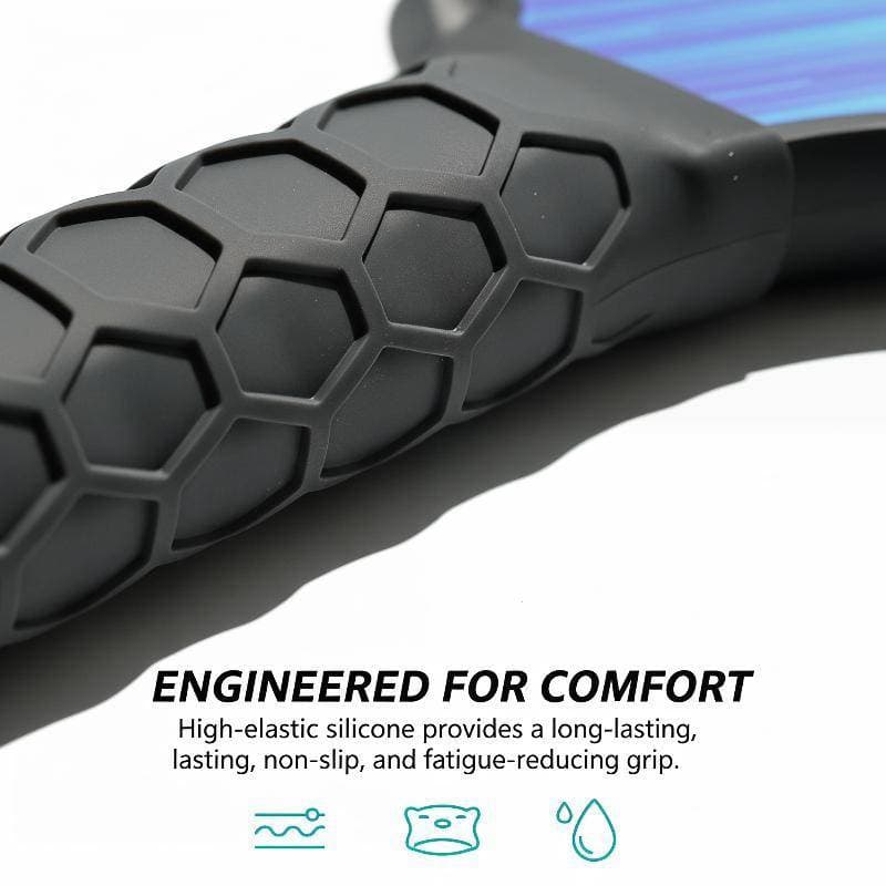 Piqning Alça Ergonômica De Silicone Para Pilha Paddle Raet Anti Deslizamento Macio Padel Grip Capa Suor Absorver Treinam