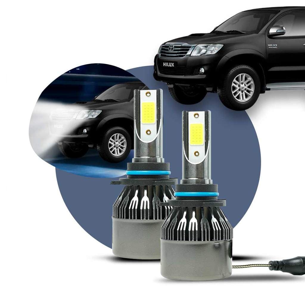 Super LED  Farol  Milha Toyota Hilux 2005 A 2015 6000K 30000h