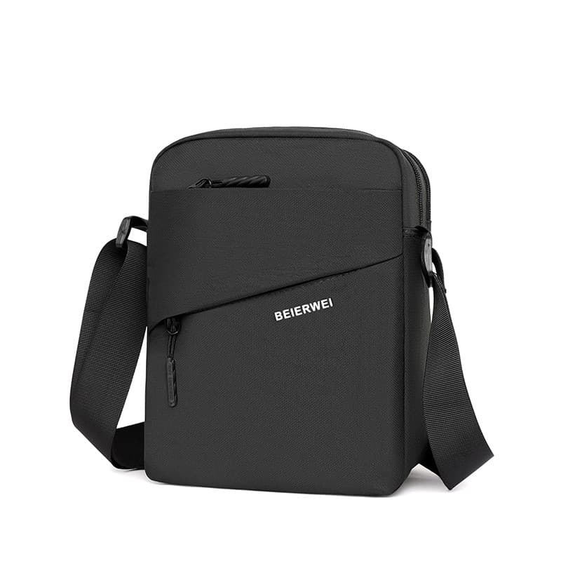 Masculino 2026 simples Oxford pano Commuter pequena bolsa de ombro grande capacidade preto bolsa de ombro novo ipad saco