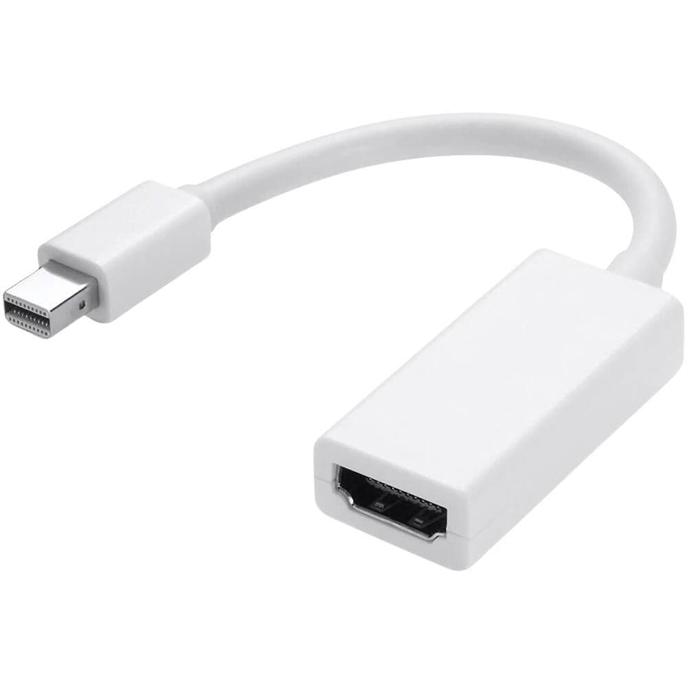 Adaptador Mini DisplayPort Macho para HDMI / DisplayPort / DVI Fêmea