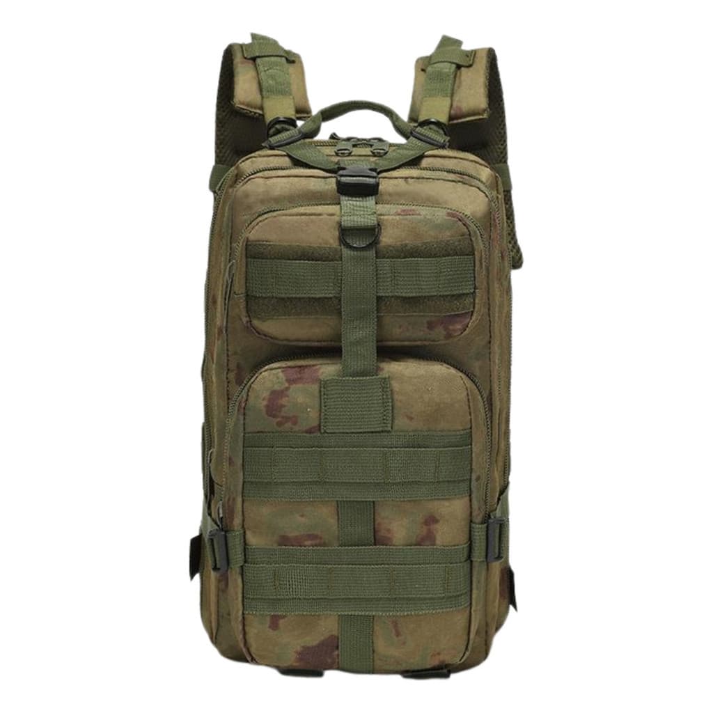 Mochila Tática 30l Sistema Molle Camuflada Confortável