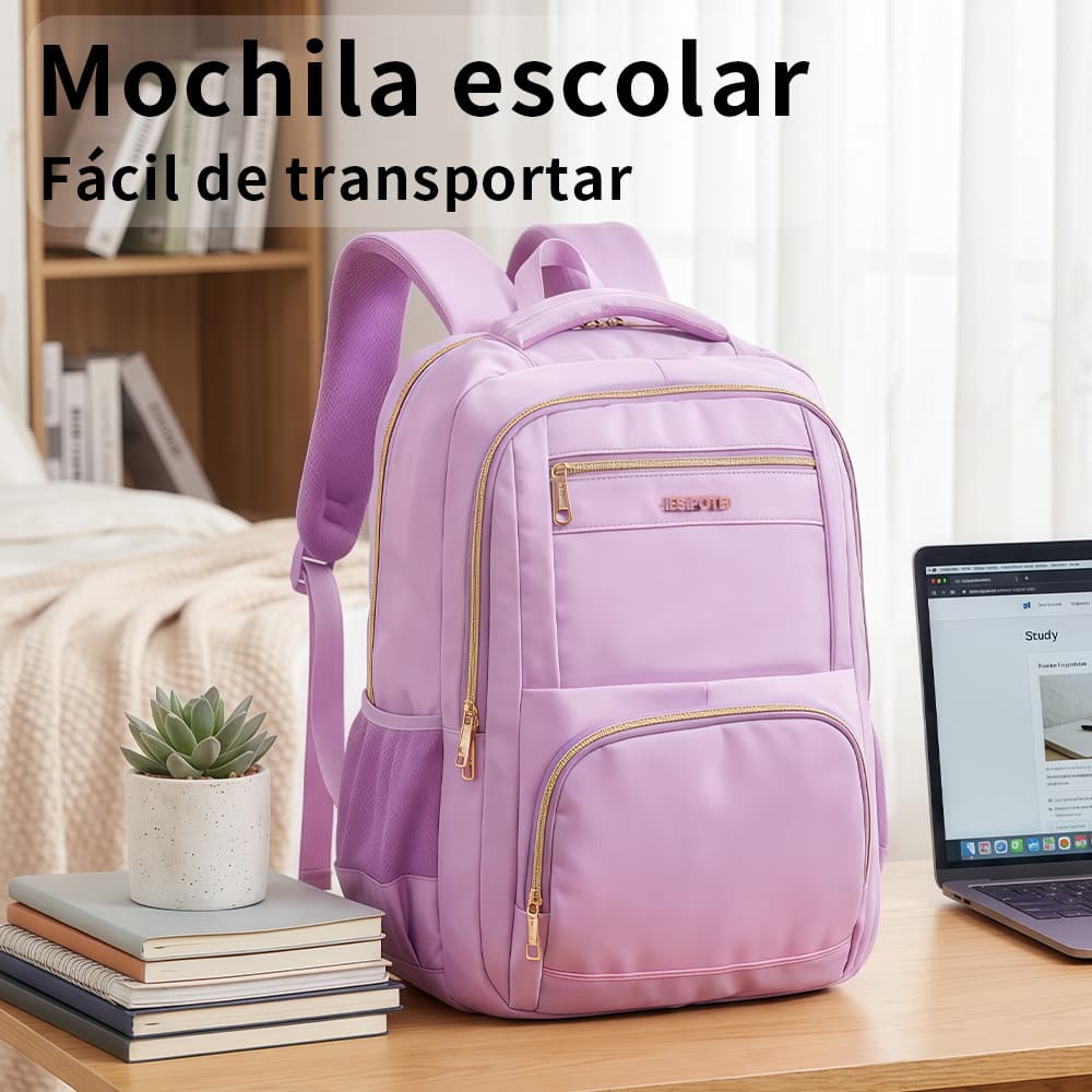 Mochila Escolar Grande Capacidade Conforto não puxar o ombro Mochila Escolar Para Estudante Feminina SACOS de ombro