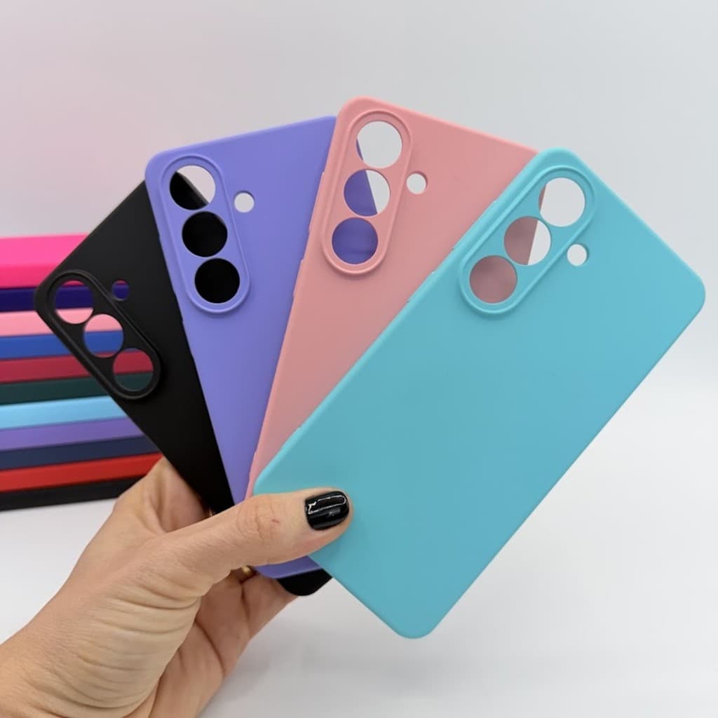 Capa Para Samsung Galaxy S26 Silicone Aveludada Capinha de Celular
