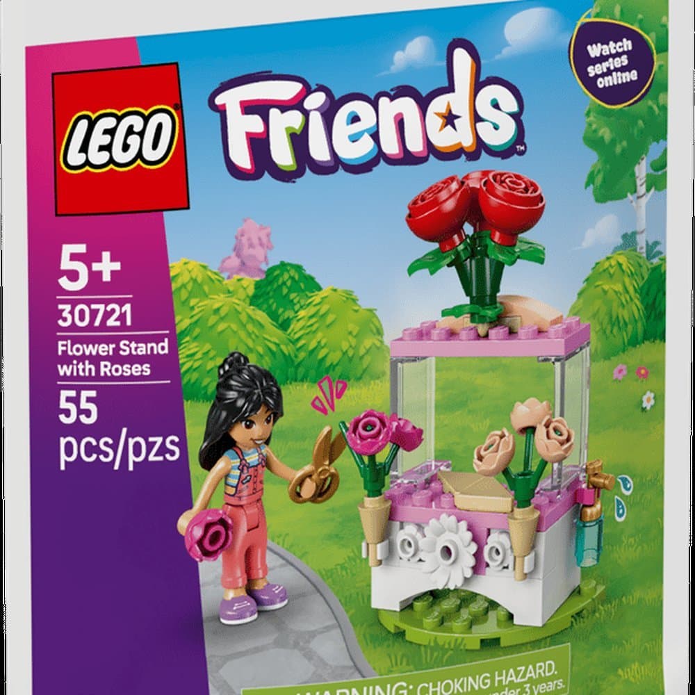 Lego Friends Barraca de Flores com Rosa 30721