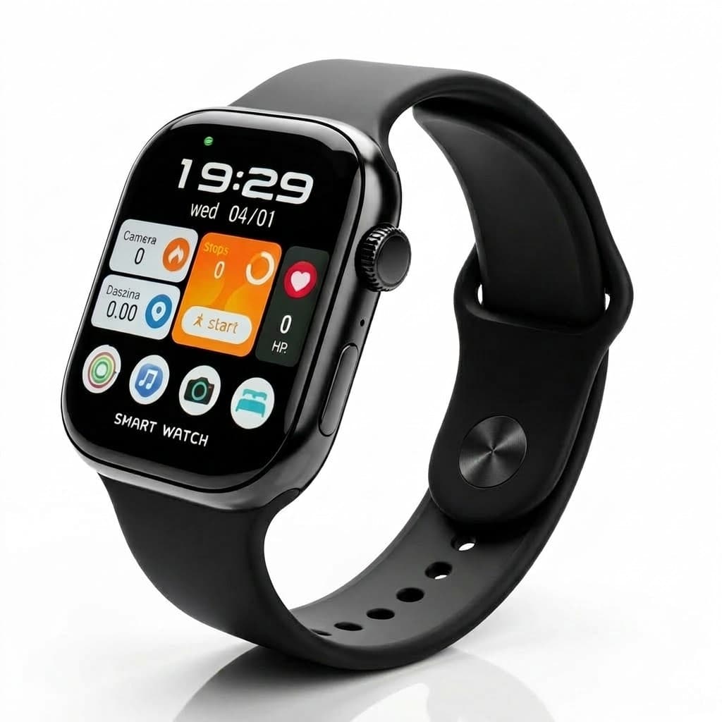 Smartwatch Microwear W11 Pro Mini 42mm 1GB Memória Responde Mensagem Por Voz Faz Chamada Bluetooth