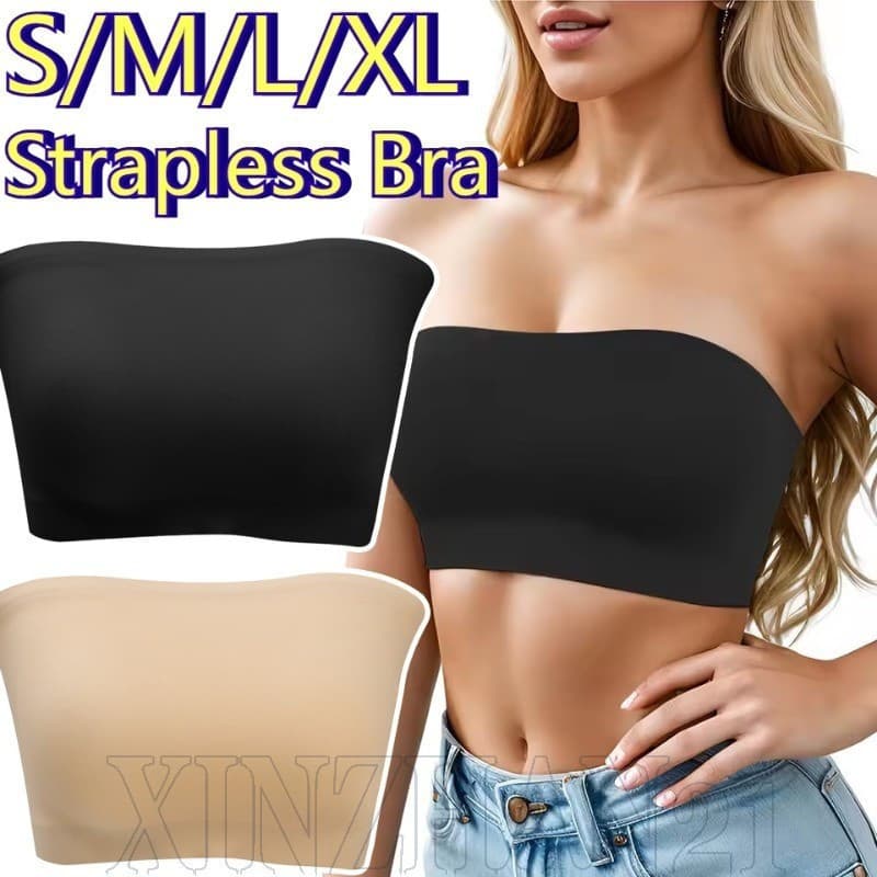Sutiã Sem Alças Com Fivela Frontal-Acessórios De Roupa Íntima-Push Up No Peito-Respirável , Confortável , Armação-Linger