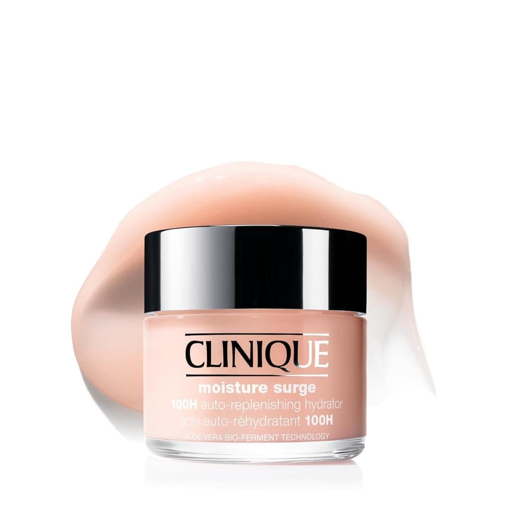 Clinique Moisture Surge 100H Hidratante Facial Auto-Reabastecedor Sem Óleo |   Com Ácido Hialurônico, Biofermento de Alo