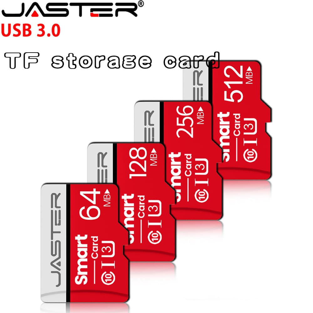 JASTER Red TF SD Speicherkarte Câmera Móvel Drone dashcam Cartão De Memória 64 Mb 128 256 512