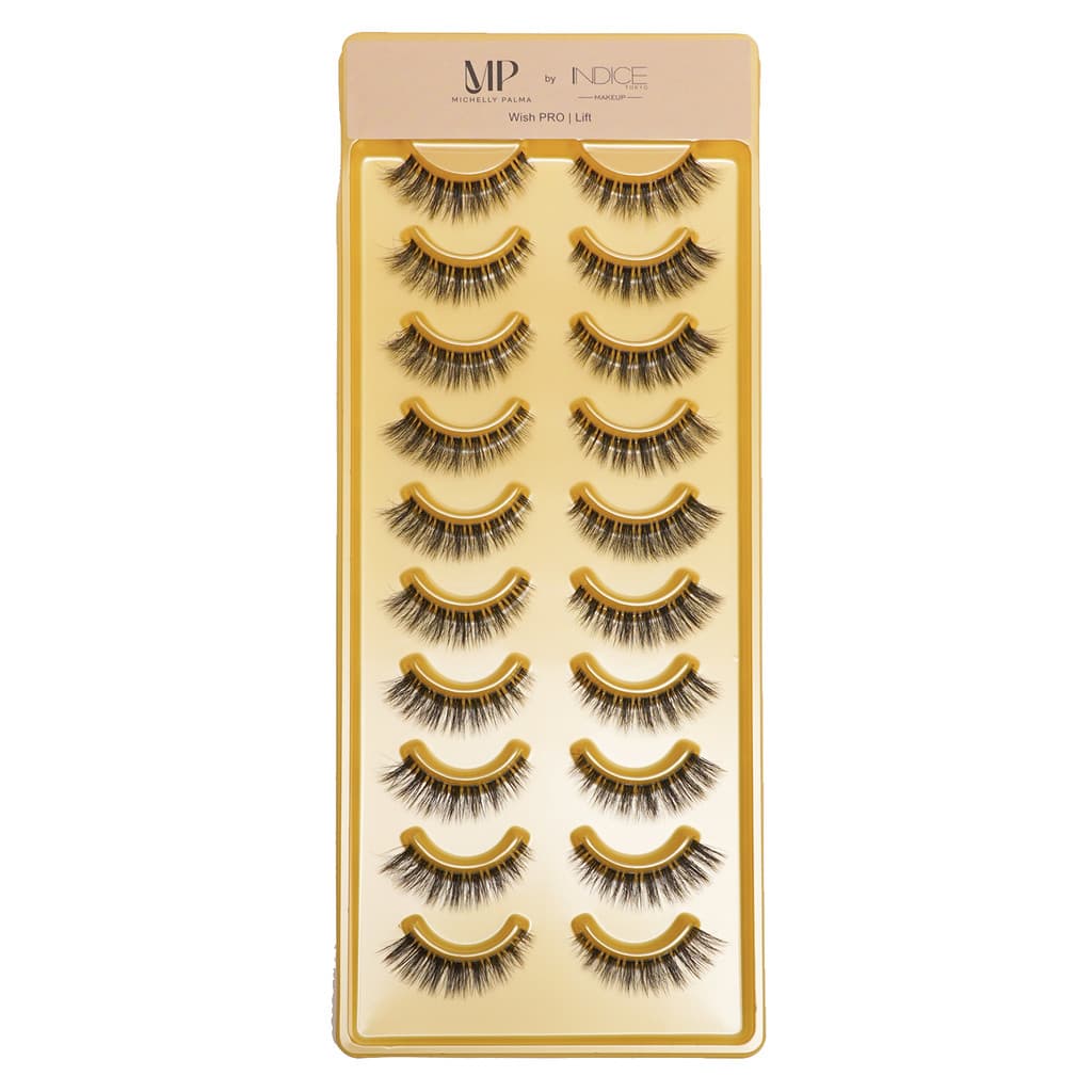 Michelly Palma by Indice Tokyo - Wish Pro - Cartela de Cílios 10 Pares - Lift