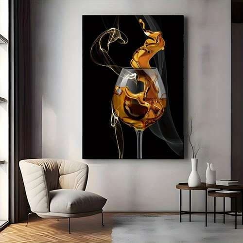 quadro decorativo Taça para sala quarto cozinha hall /sem moldura