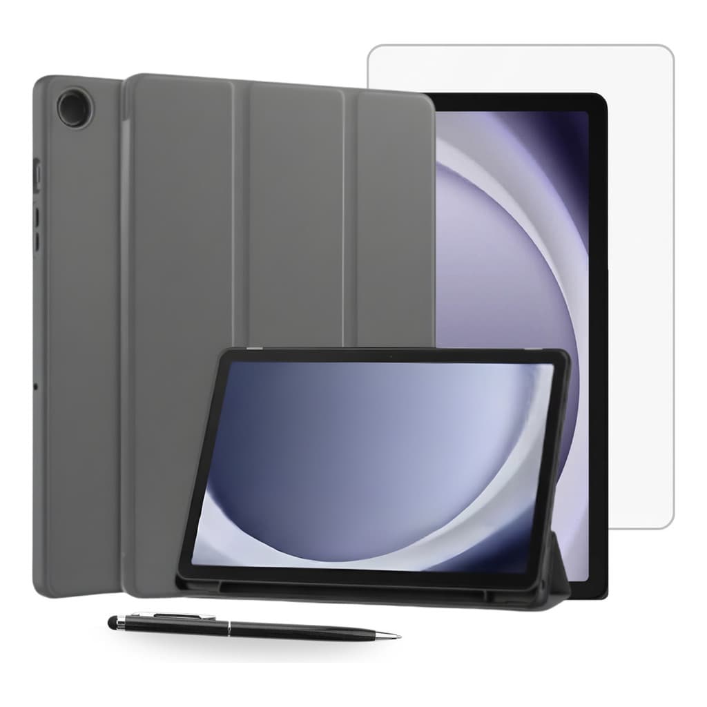 Kit Capa Smart Caneta E Pelicula 11 Para Galaxy Tab A9 Plus
