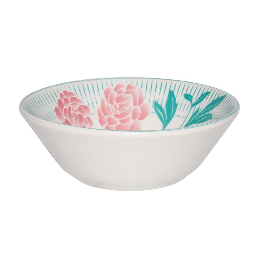Tigela Cereal 500mL Cerâmica Conic Donna Bloom Biona