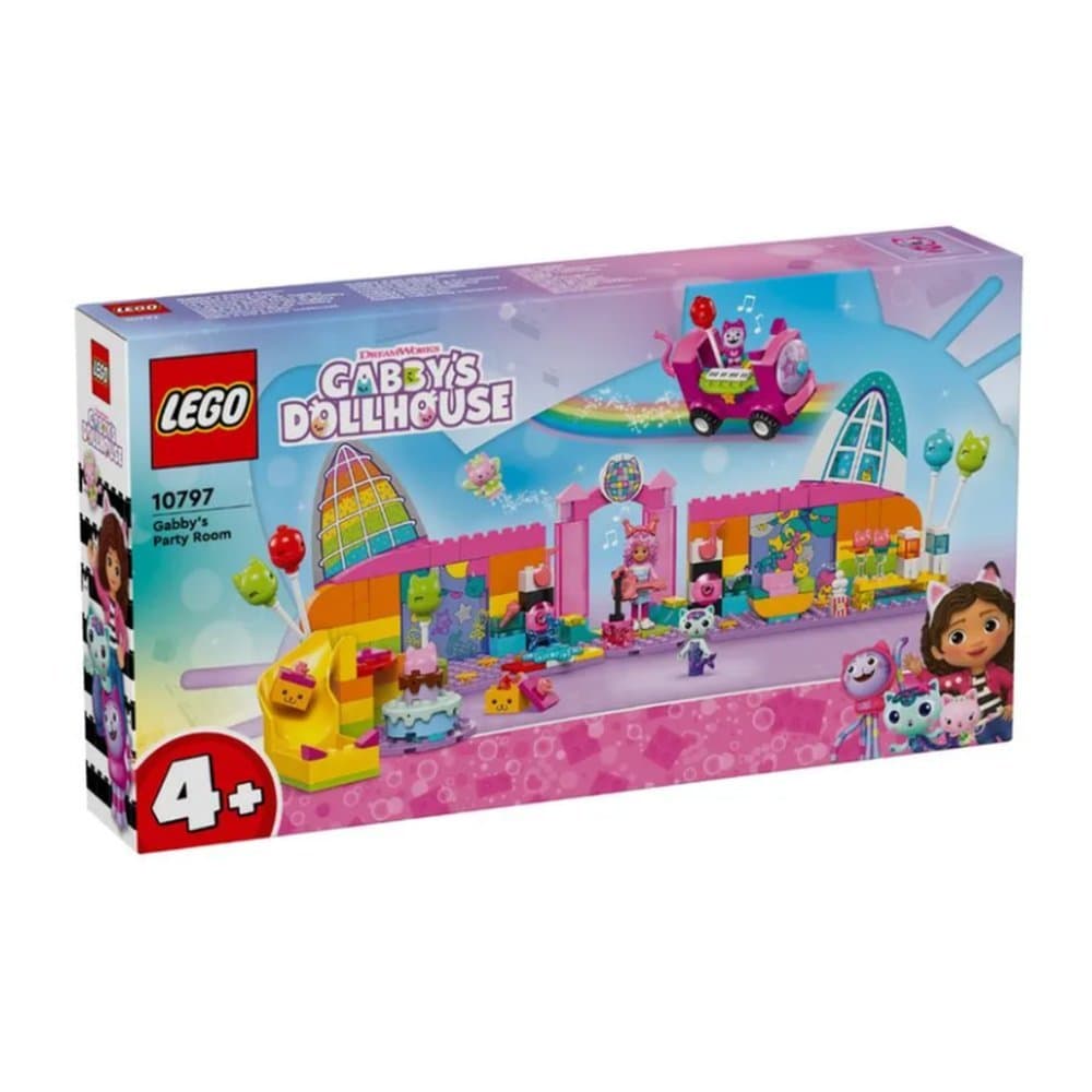 Lego Gabby's Dollhouse Salão de festas da Gabby 10797