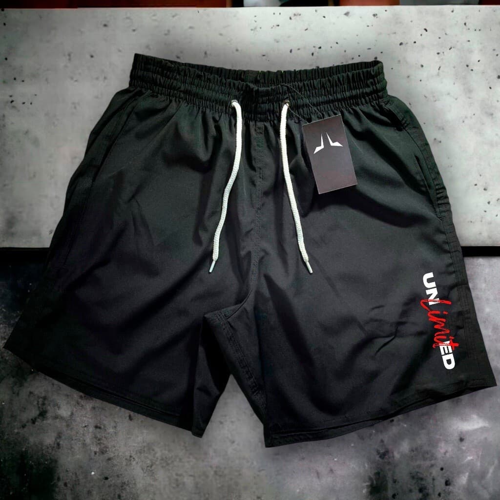 Bermuda Short Masculino Mauricinho Modelo UNLIMITED - Antiodor Corrida, Academia, Skate, Basquete