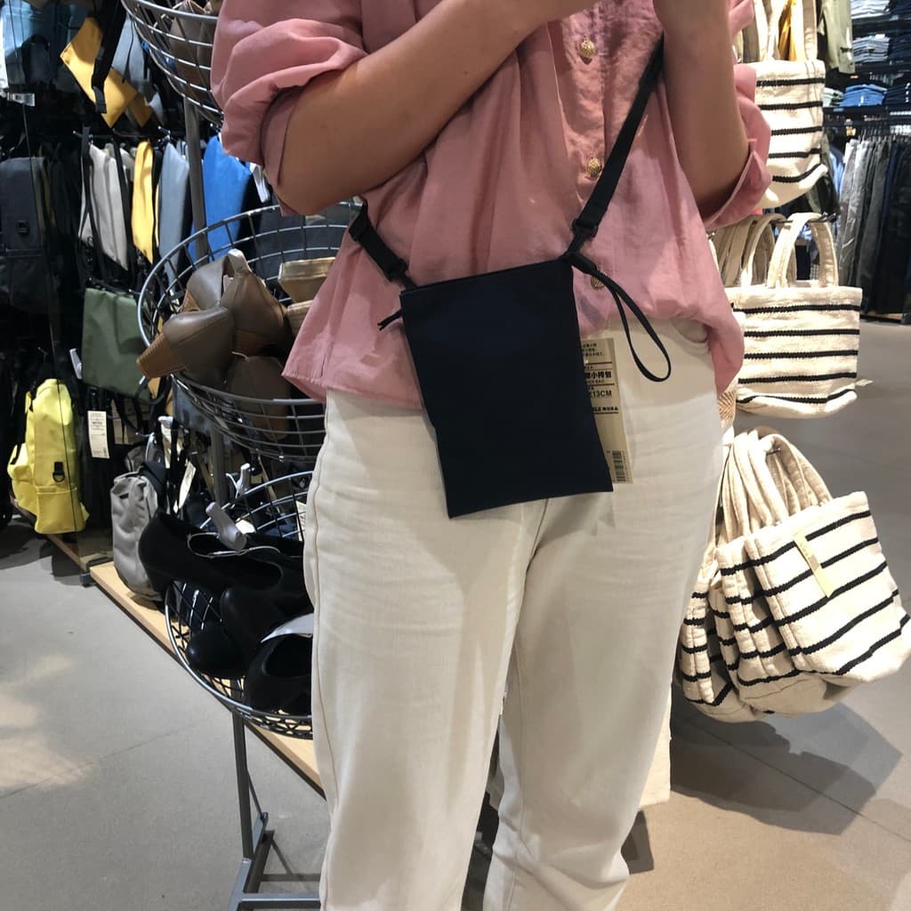 Mujijia impermeável simples portátil saco do mensageiro pequeno saco feminino masculino casal portátil leve de um ombro