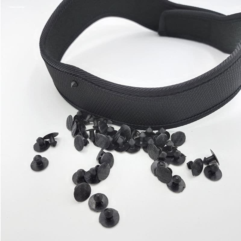 Capacete de veículo elétrico para motocicleta, forro interno, acessórios para capacete de unhas, faixa de cabeça de plás