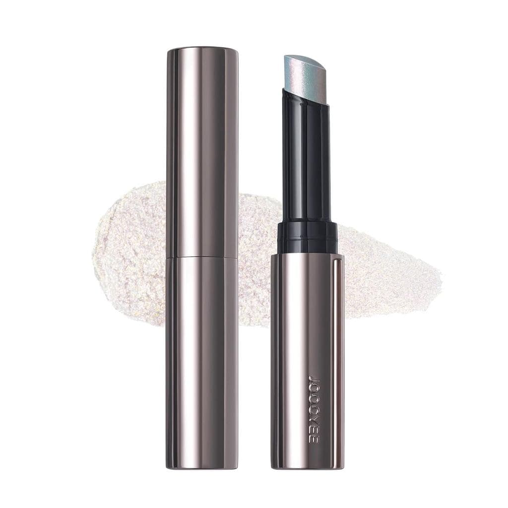 JOOCYEE Jelly Highlighter Stick, Maquiagem com Brilho Rosa Duocromático e Efeito Dewy Glow com Textura Gelatinosa Refres