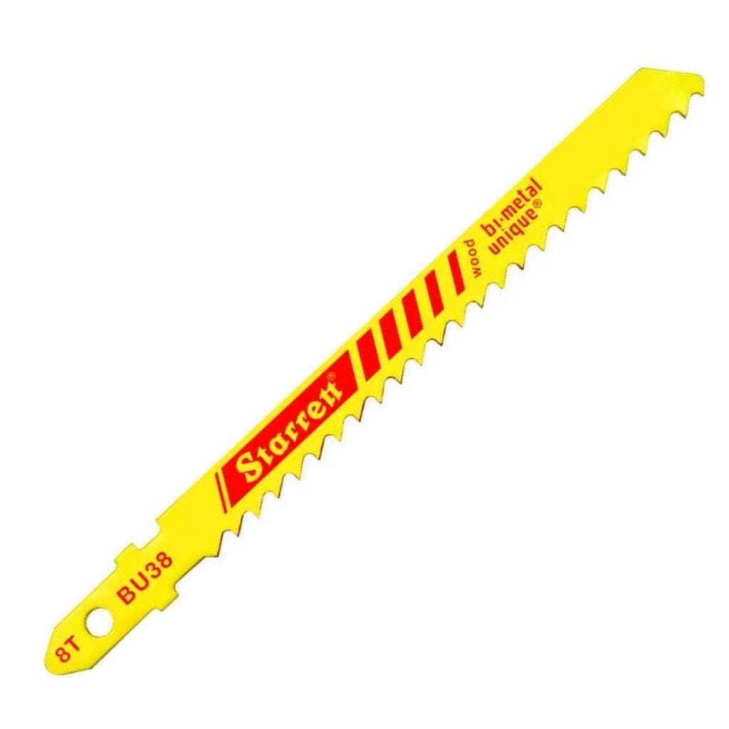Lâmina Serra Tico-Tico Unique Bi-Metal Madeira 8 Dentes BU38 Starrett