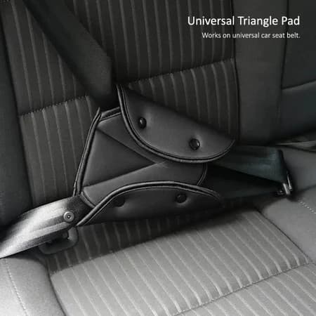 Suporte Posicionador Ajustador Cinto Segurança Infantil Para Conforto Viagens Carro